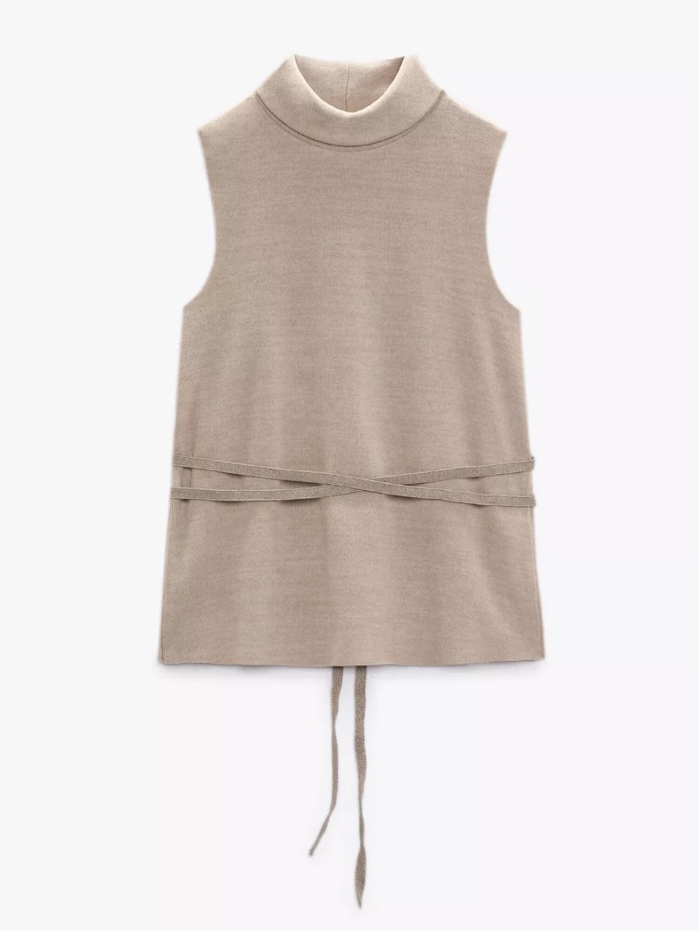 Zara Soft Drawstring Top